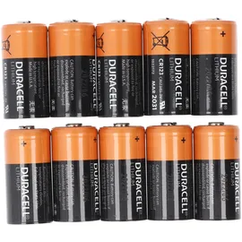 Duracell CR123A 3V 10 St.