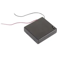 VELLEMAN Batteriehalter 4x Mignon (AA) 70 x 65 x 19mm