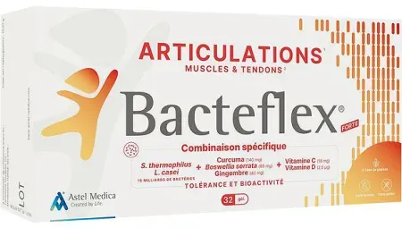 Bacteflex Forte Flexibilität Von Gelenken Muskeln Und Sehnen Nahrungsergänzungsmittel 32 Kapseln
