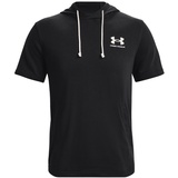 Under Armour Rival Terry LC SS HD black onyx white M