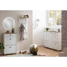 Schildmeyer Garderobenpaneel Marit weiß
