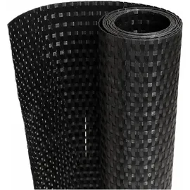 vidaXL Balkonverkleidung 300 x 80 cm Schwarz Rattan