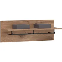 Idimex Wandgarderobe Malea Braun