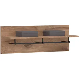 Idimex Wandgarderobe Malea Braun