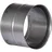 FireFix Ofenrohr 150 mm doppelt unlackiert silber R150/WD