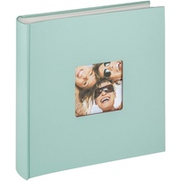 walther design Buch Fotoalbum Fun mintgrün 30x30 100 weiße S. Buchalbum FA-208-A