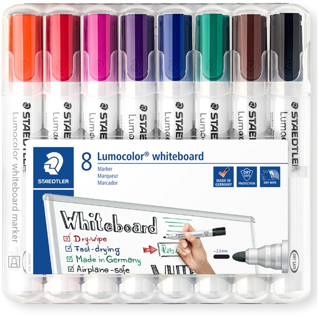 351 Wp8 Buntstifte Lumocolor® Whiteboard Mit 8 Farben