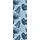 Queence Vinyltapete Deniz 90 x 300 cm 90 g weiß 34193