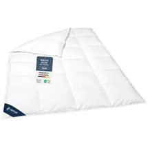 casimum Daunendecke 155x220 cm warme Winterdecke, Bettdecke 60% Daunen 40% Federn, Größe: