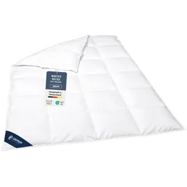 casimum Daunendecke 155x220 cm warme Winterdecke, Bettdecke 60% Daunen 40% Federn, Größe: