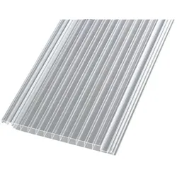 Hohlkammer Paneele klar 230 mm breit - Polycarbonat Klickprofil