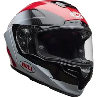 Bell Race Star DLX RSD Corsa Carbon Helm, schwarz-weiss-rot,