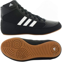 adidas HVC geschnrtes Wrestling Schuhe - 12 - Schwarz/WeiÃ? - 46 2/3 EU