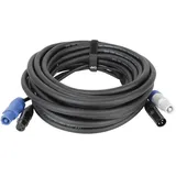 DAP AUDIO DAP FP20 Hybrid Cable - Power Pro & 3-pin XLR - DMX / Power - schwarzer