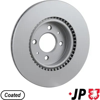 JP GROUP Bremsscheibe 3663101700 Vorderachse 280mm 22mm für HYUNDAI KIA