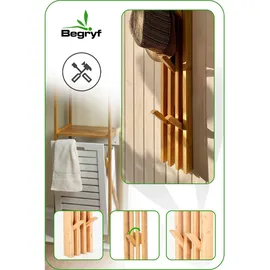 OEM Wandgarderobe Begryf 60 x 14 x 3,5 cm Mehrfarbig