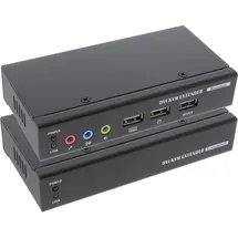 InLine DVI USB KVM Extender, Verlängerung über UTP, mit Audio, bis 50m