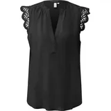 QS Blusentop schwarz S