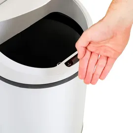 Ribelli Sensor Mülleimer 30L, weiß | Weiß