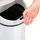 Ribelli Sensor Mülleimer 30L, weiß | Weiß