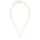 Liebeskind Berlin Layered Love Herz Kette mit Anhänger Gold Edelstahl