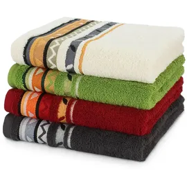 Frottana Country Duschtuch 67 x 140 cm ruby