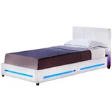 Home Deluxe Asteroid LED 90 x 200 cm weiß