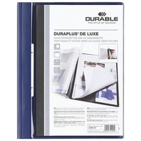 Durable Schnellhefter Duraplus de Luxe, A4, dunkelblau