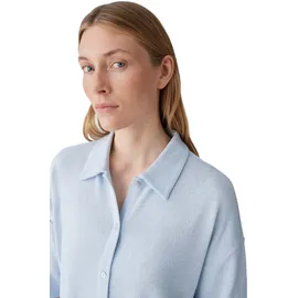 Opus Damen Blusen/Hemden | Jerseyshirt in feiner Strickoptik Blau 36