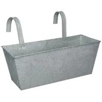Esschert Design Balkonkasten 40 x 15 x 15 cm Grau