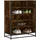 vidaXL Schuhschrank 75 x 97,5 x 38 cm braun / Räuchereiche