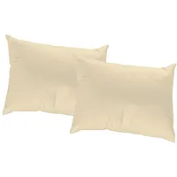 Wirth Dekokissen, Kissenhülle ohne Füllung, 2 Stück beige
