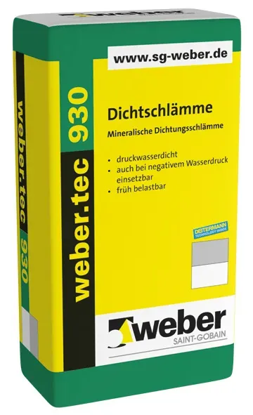 Dichtschlämme - weber.tec 930, 25kg