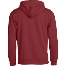 New Wave Basic Hoodie Rot S