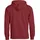 New Wave Basic Hoodie Rot S