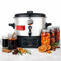 Praktischer Glühweinkocher/Einkochtopf mit 16 Liter Fassungsvermögen und 2000W