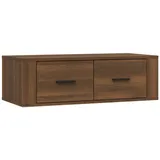 vidaXL TV-Wandschrank Braun Eichen-Optik 80x36x25 cm Holzwerkstoff
