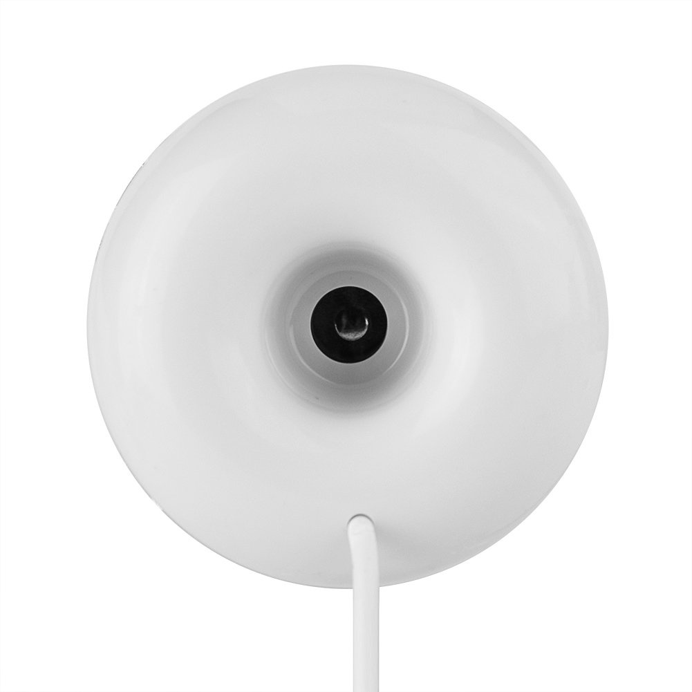 Eboxer Tragbarer Mini-Donut-förmiger USB-Zerstäubungsspray-Luftbefeuchter USB Luftbefeuchter für Home Office-Auto(weiß)