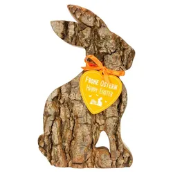 Waldfabrik Osterhase Rinde sitzend groß