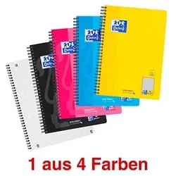 OXFORD Collegeblock TOUCH Lineatur 28 kariert mit Rand DIN B5 mit Rand