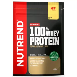 Nutrend 100% Whey Protein, 400 g, Vanille)