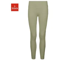 SNOCKS GERIPPTE LEGGINGS GRÜN M (122/134)