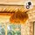 Lumisky Masai Big 1-flg. 80 cm Holz/beige