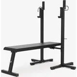 Hantelbank klappbar 80 kg Einheitsfarbe No Size