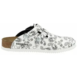 Birkenstock Kay Superlauf, Birko-Flor, Paisley Black/White, schmal, 38