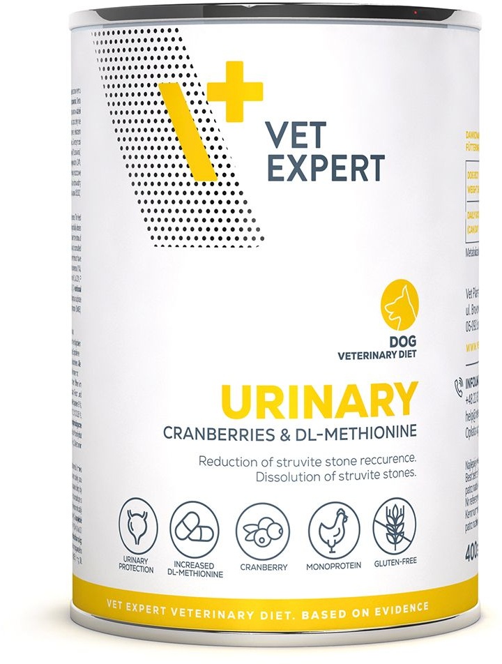VET Expert Urinary DOG – Nassfutter für Hunde