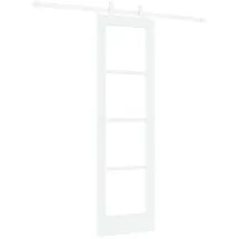 vidaXL Schiebetür rechts 61 x 198,5 cm weiß