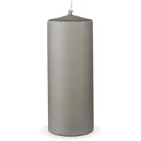 HS Candle Stumpenkerze Ø7 cm 16 cm grau