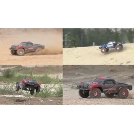 AMEWI RC-Auto Fighter PRO 4WD RTR schwarz/rot (RTR Ready-to-Run)