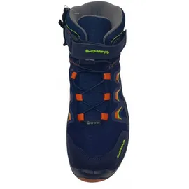 Lowa Maddox Warm GTX Mid Jr. navy/orange 34 - Dunkelblau